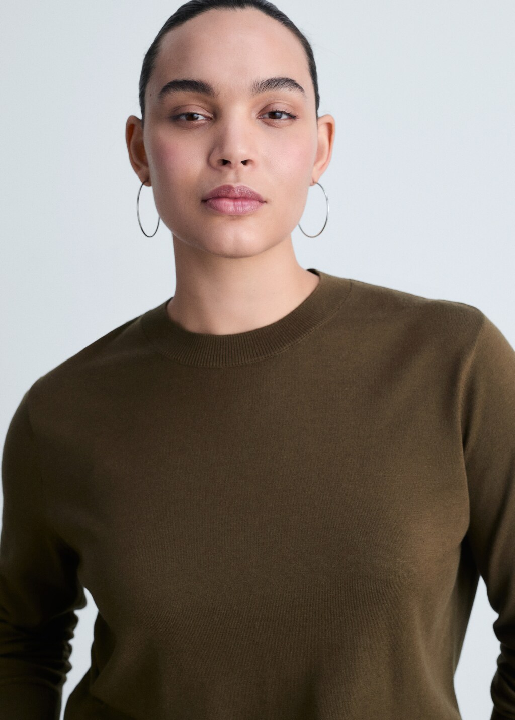 Silk-blend knitted sweater 7 Silk-blend knitted sweater
