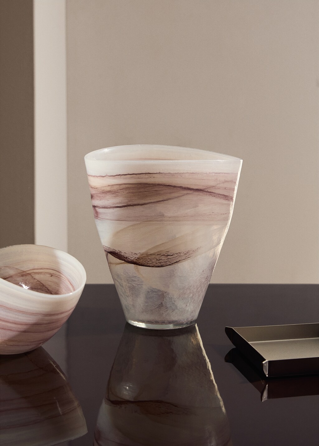 Murano glass vase