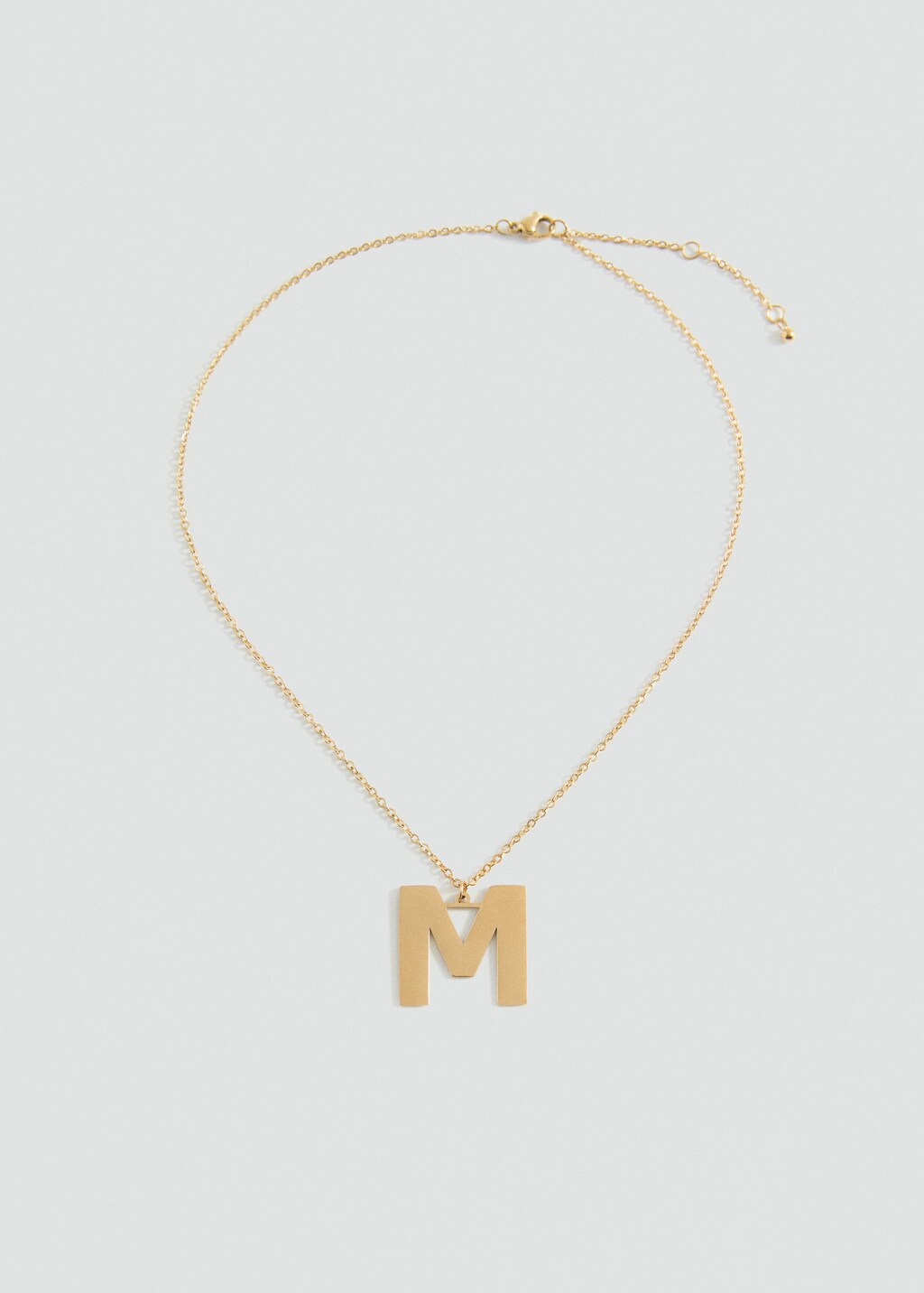 Letter Pendant Necklace 4 Letter Pendant Necklace