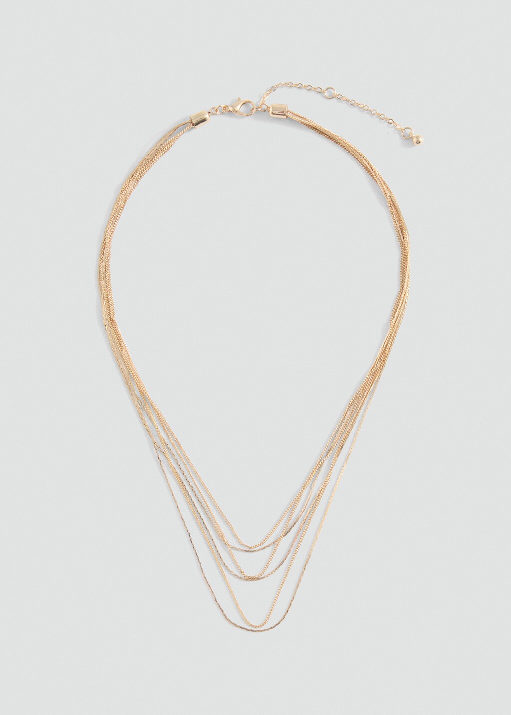 Multiple chain necklace 4 Multiple chain necklace
