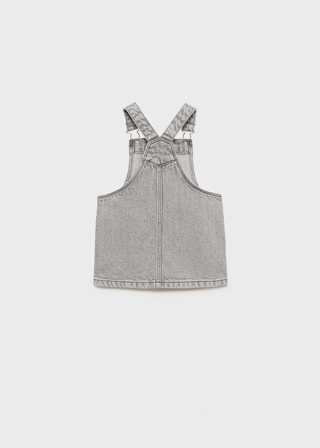 Short denim pinafore 7 Short denim pinafore