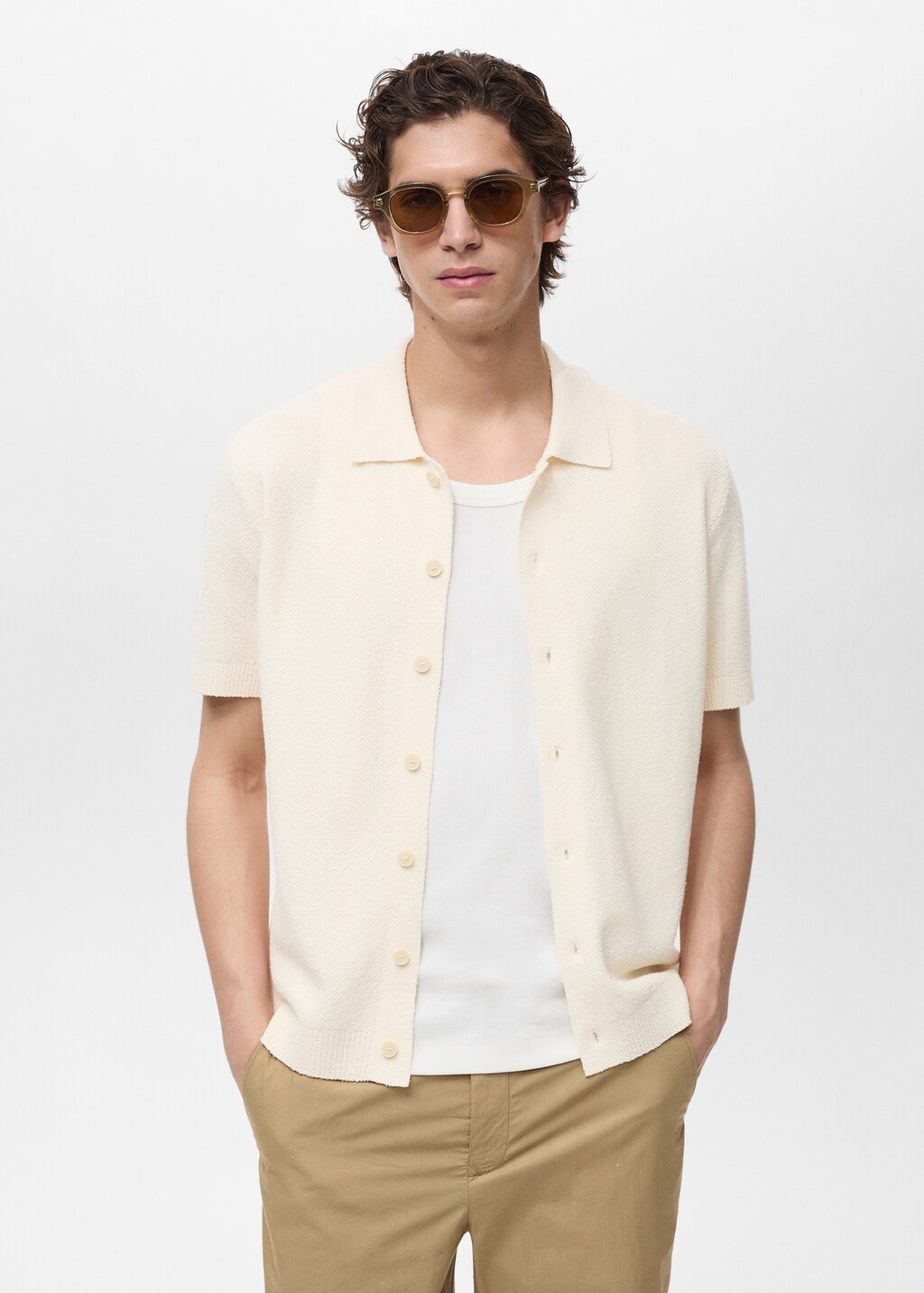 Fine knit shirt