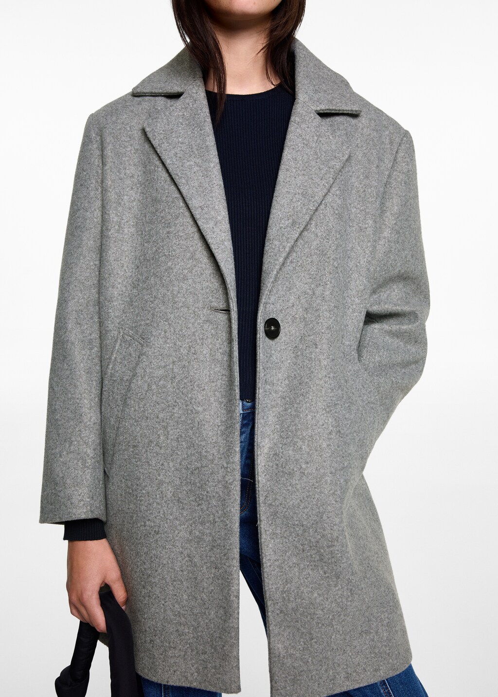 Cloth coat with pockets 6 Cloth coat with pockets