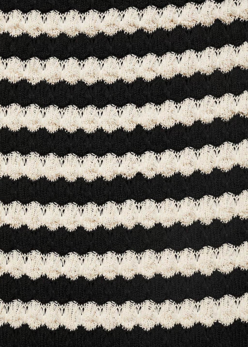 Combined striped strapless dress 8 Combined striped strapless dress
