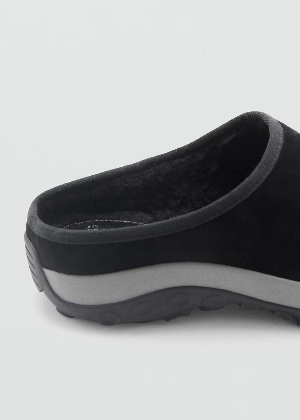 Leather clogs with track sole 7 Leather clogs with track sole