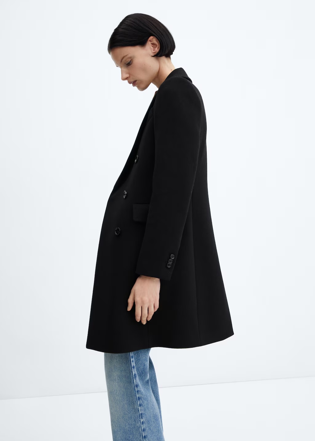 Double-breasted wool coat 6 Double-breasted wool coat