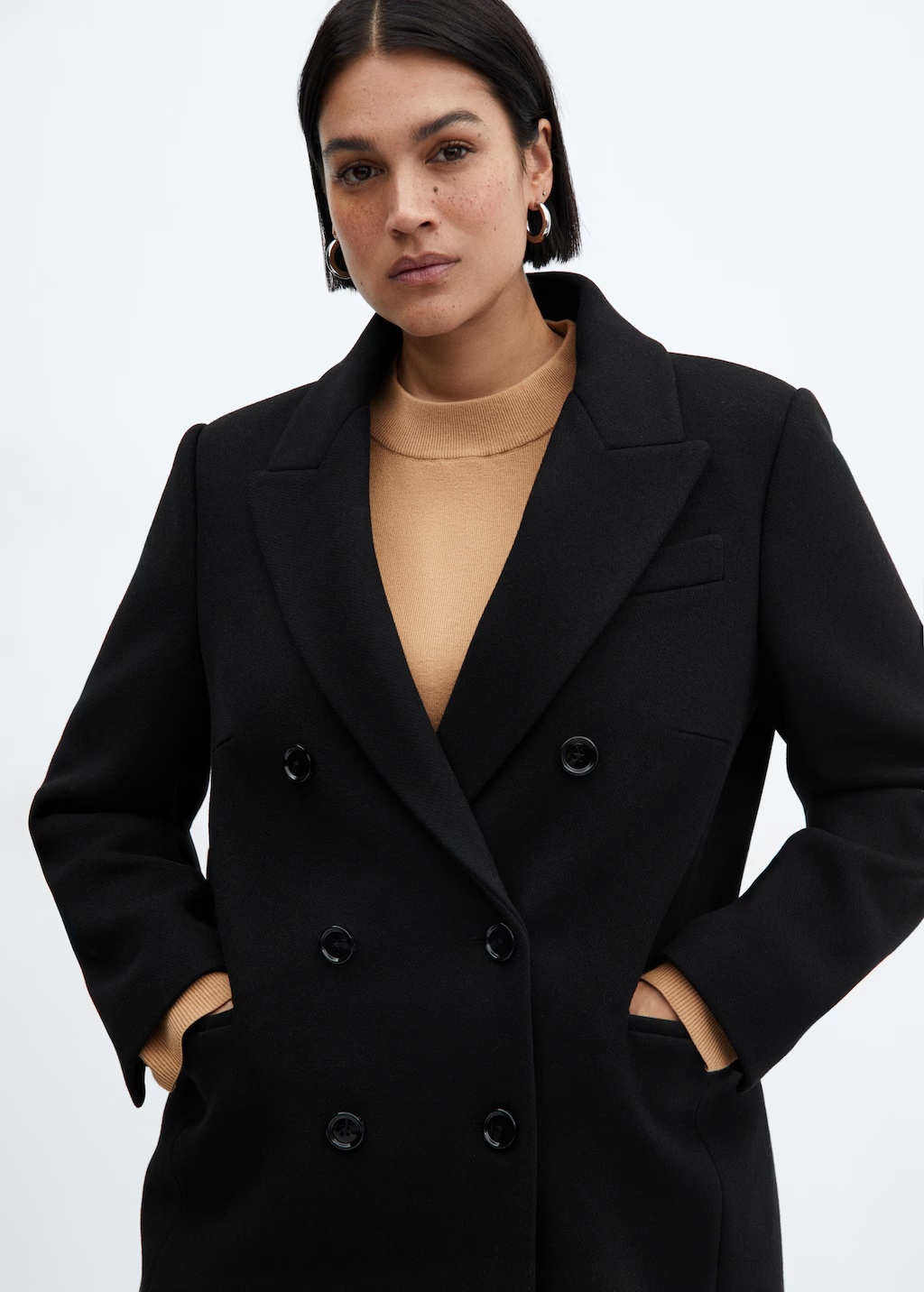 Double-breasted wool coat 9 Double-breasted wool coat