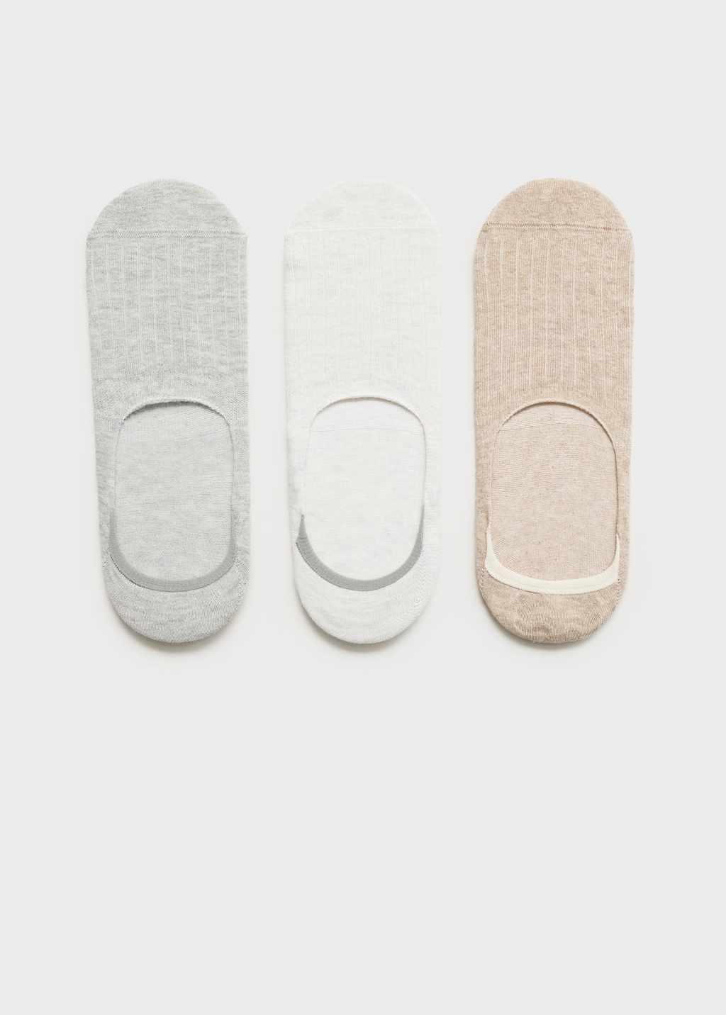 3-pack of invisible socks