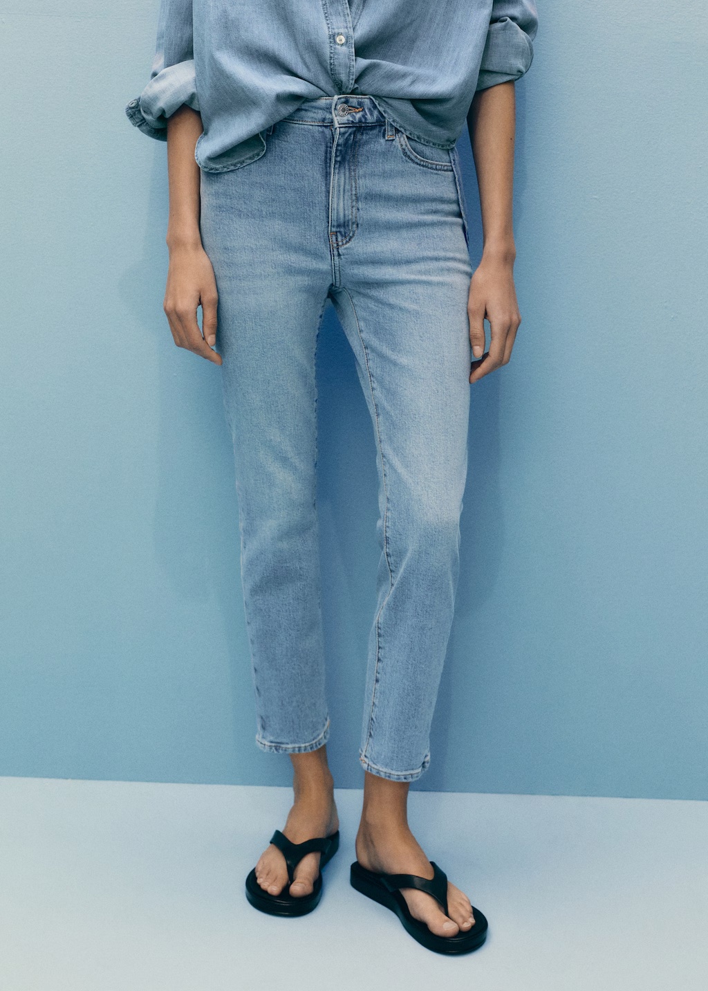 Claudia slim-fit cropped jeans