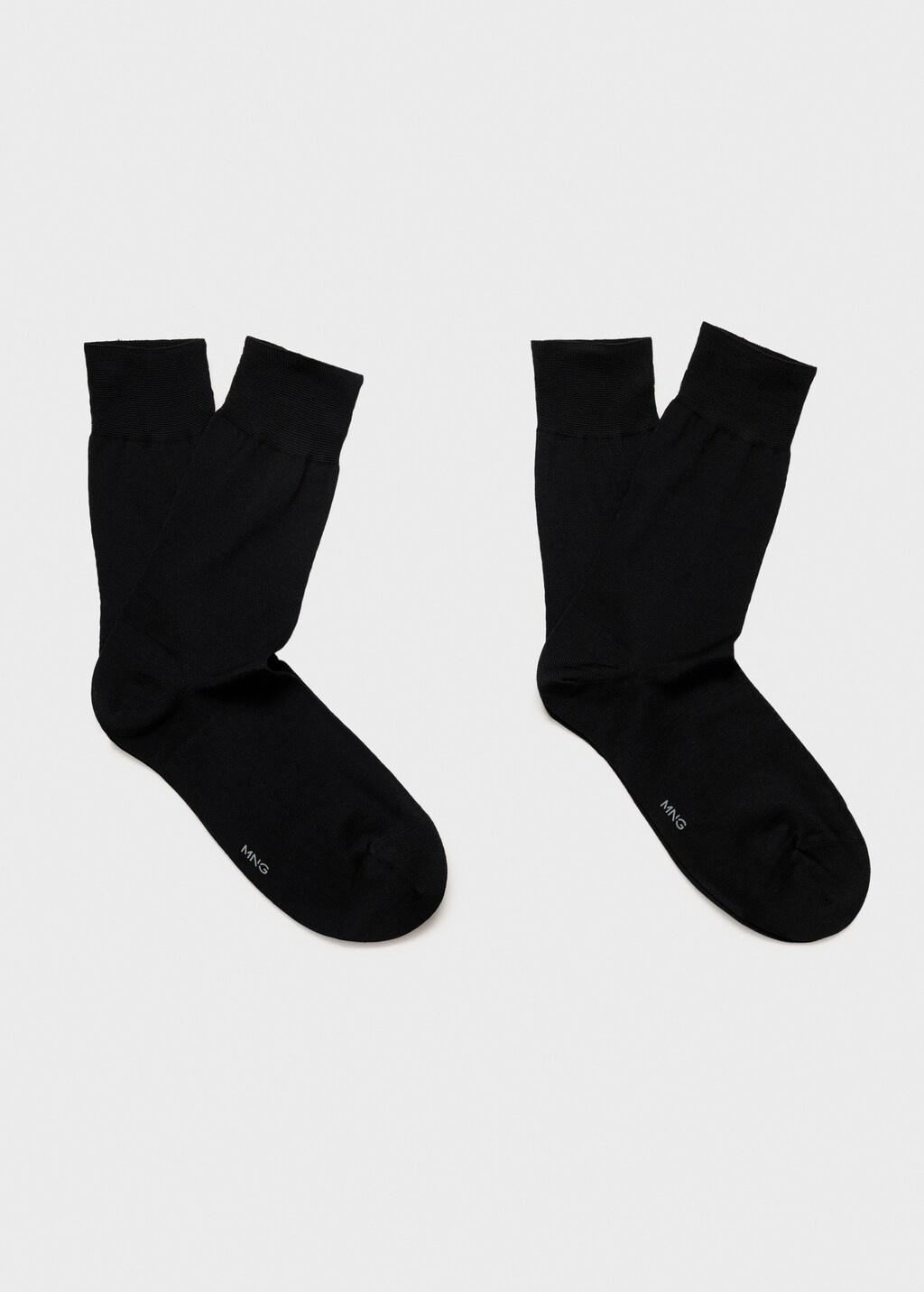 Pack of 2 long cotton socks