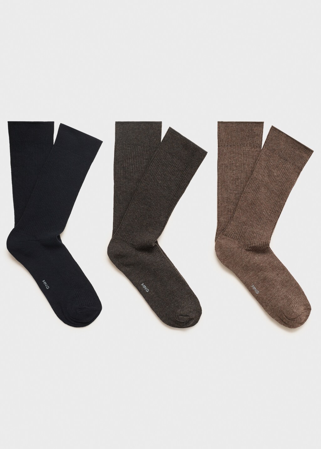 Pack of 3 cotton socks
