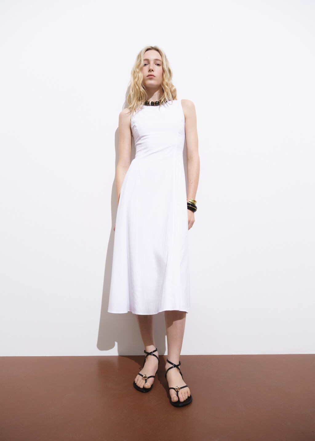 Flared midi-dress 3 Flared midi-dress