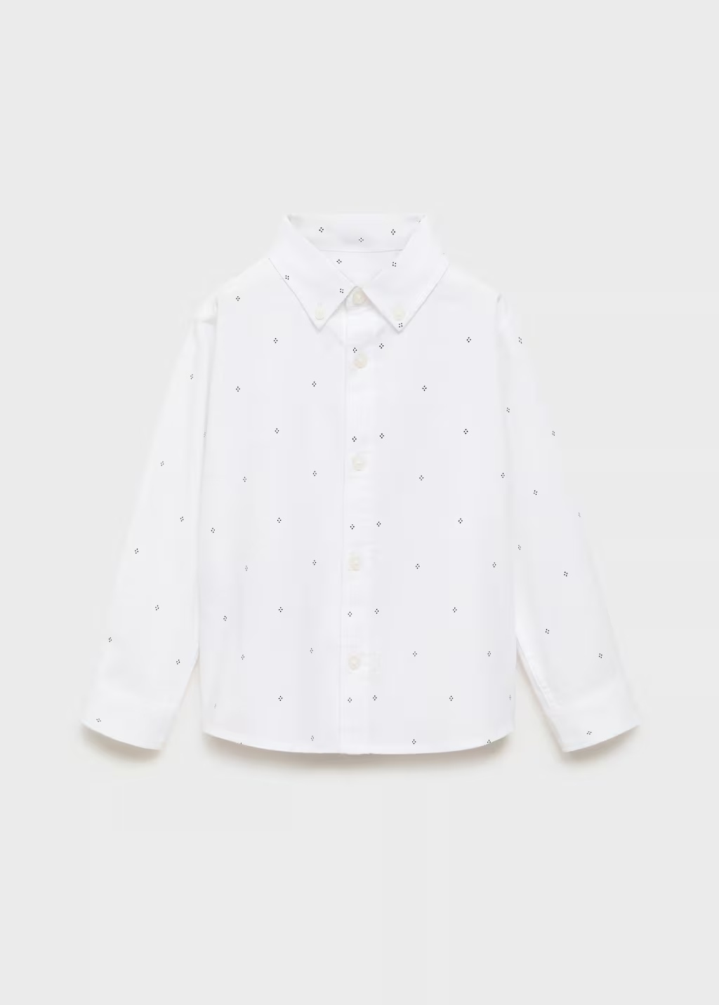 Printed Oxford shirt