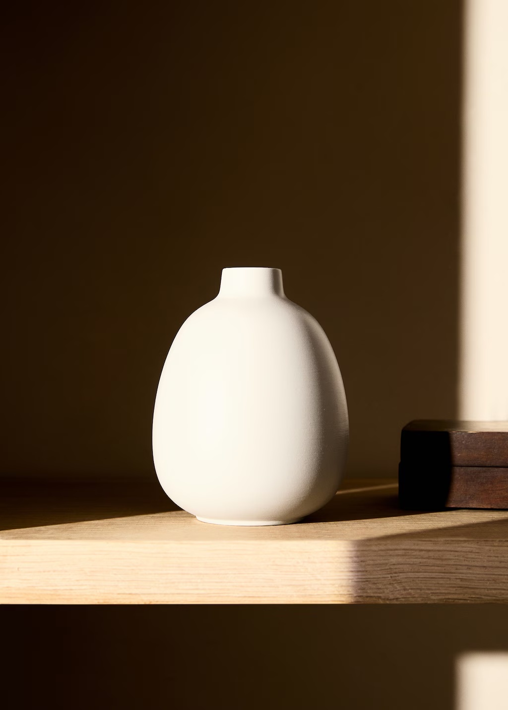 Small earthenware vase