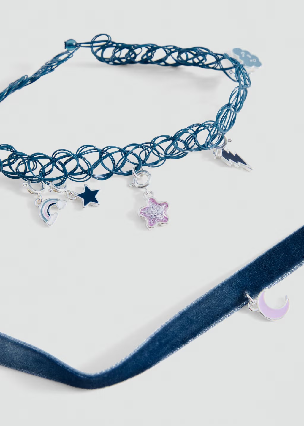 Set 2 combined necklaces