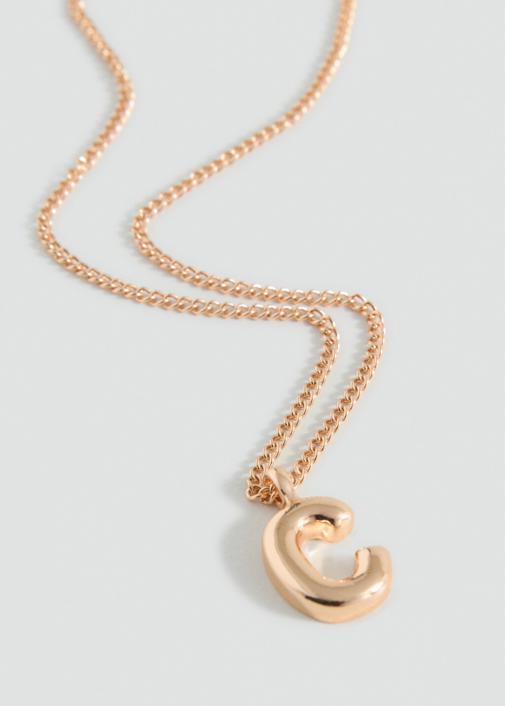 Letter Pendant Necklace