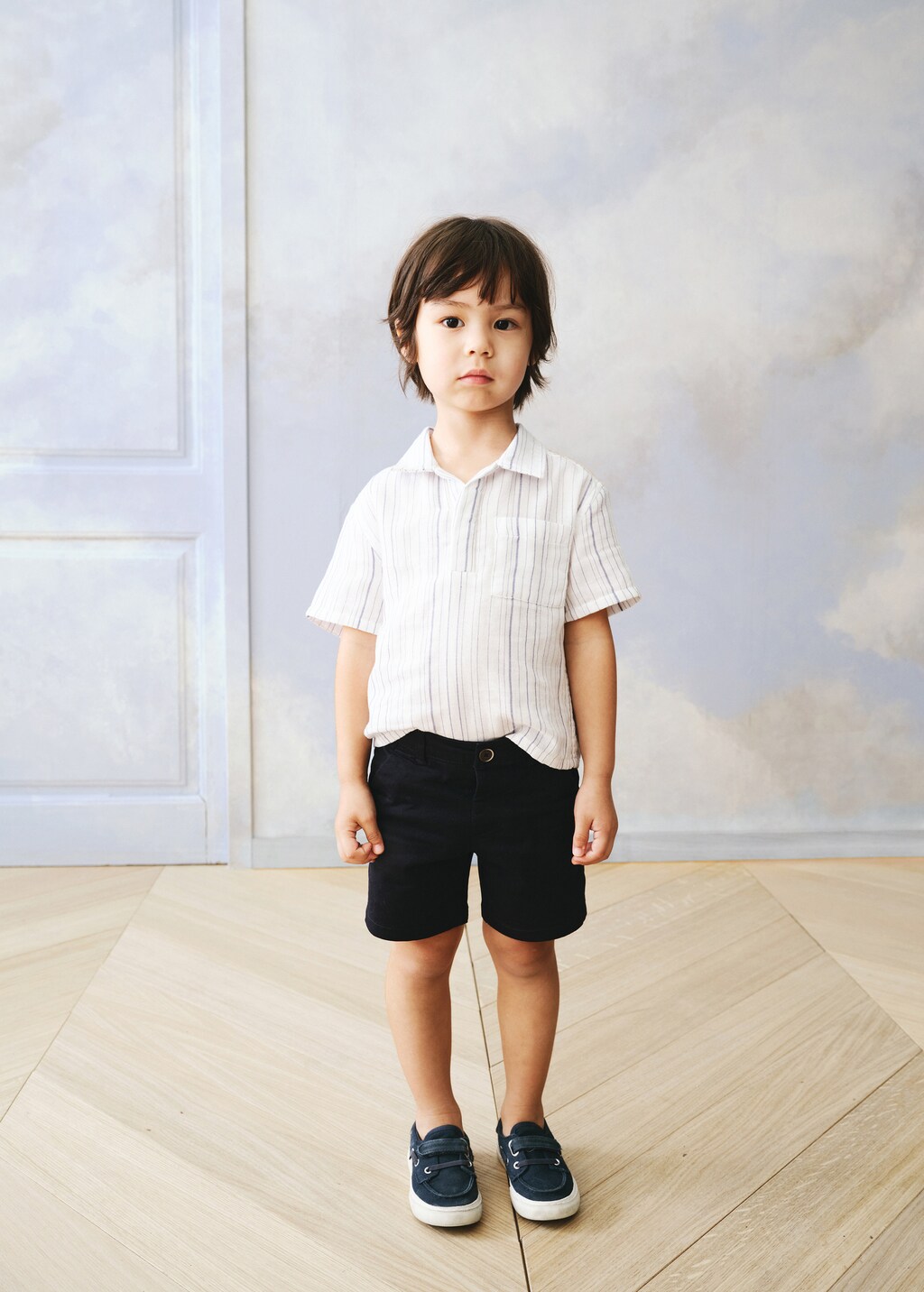 Striped cotton shirt