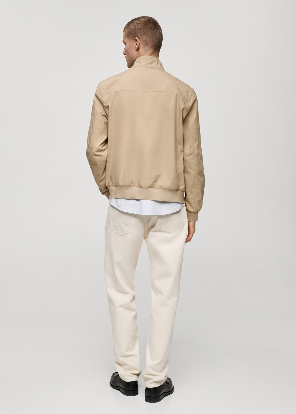 Lightweight jacket with funnel neck 4 Lightweight jacket with funnel neck