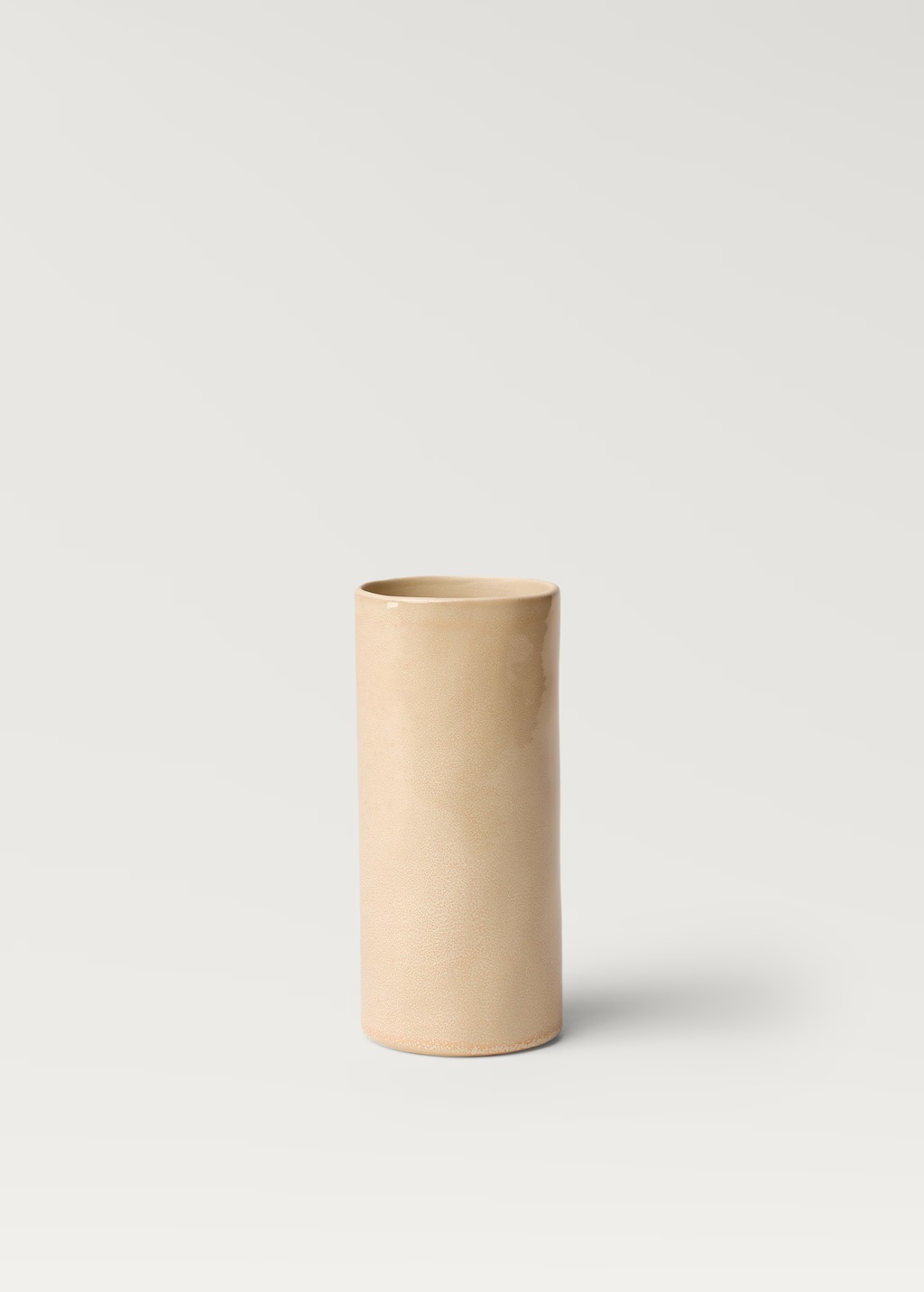 Stoneware cylindrical vase 20cm 3 Stoneware cylindrical vase 20cm