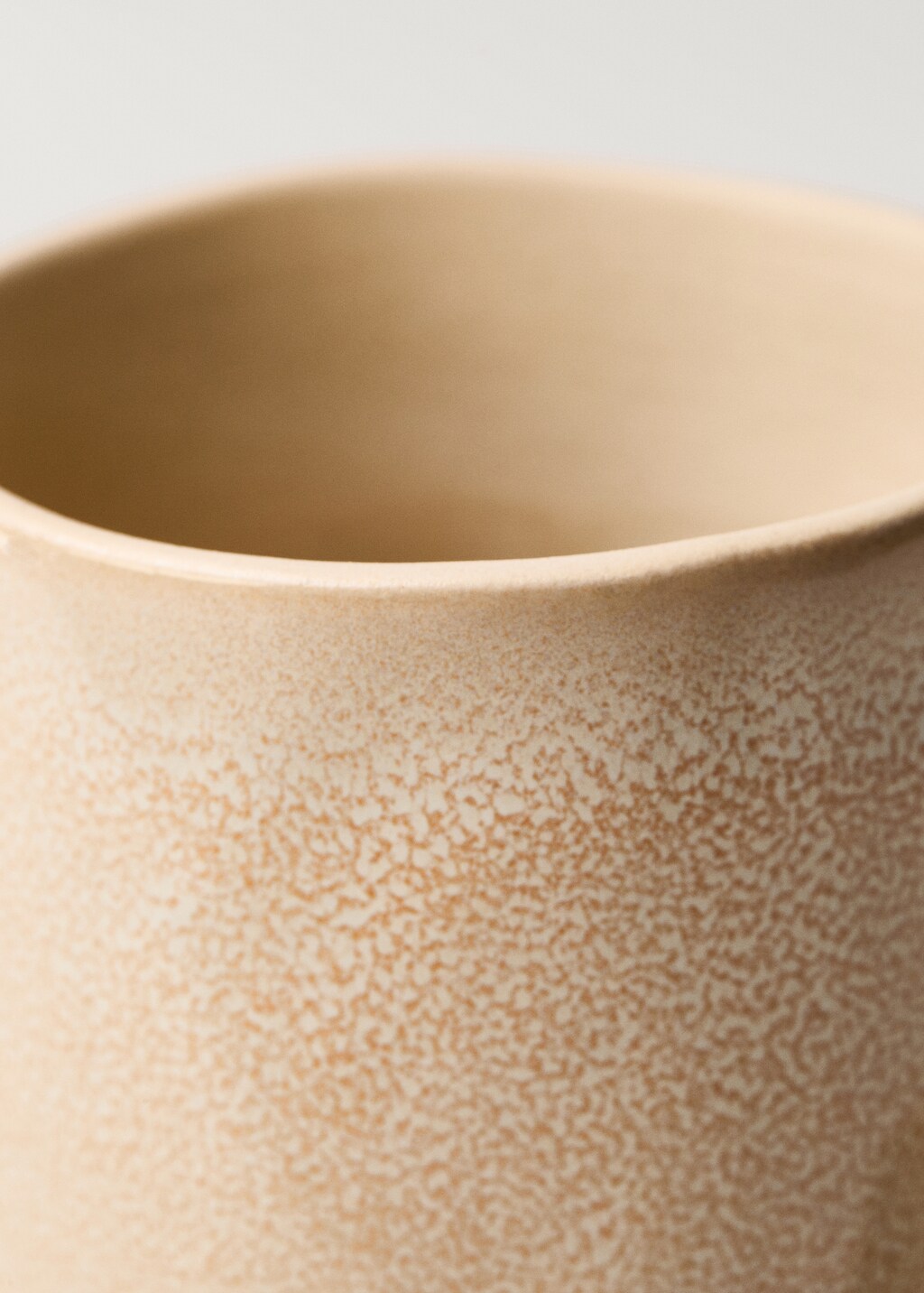 Stoneware cylindrical vase 20cm 7 Stoneware cylindrical vase 20cm
