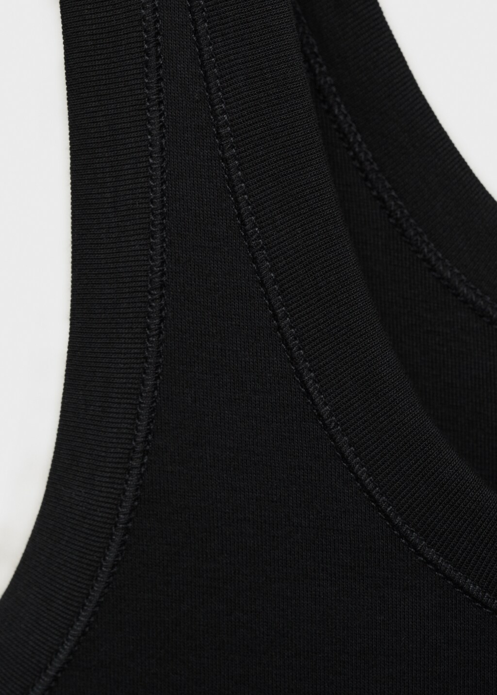 Cotton top with straps