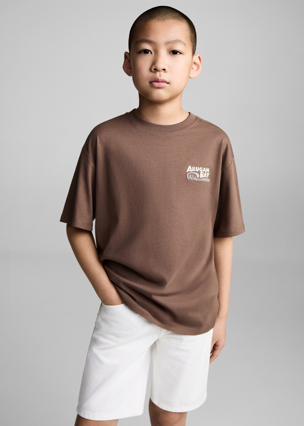 Palm print T-shirt