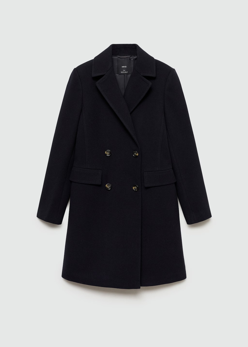 Double-breasted wool coat 12 Double-breasted wool coat