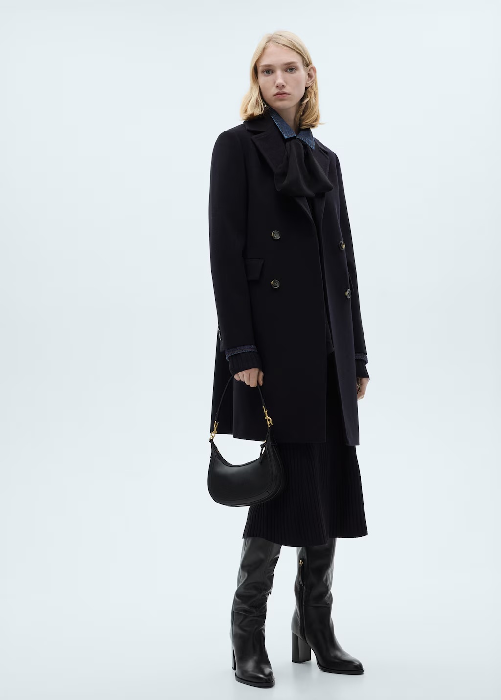 Double-breasted wool coat 3 Double-breasted wool coat