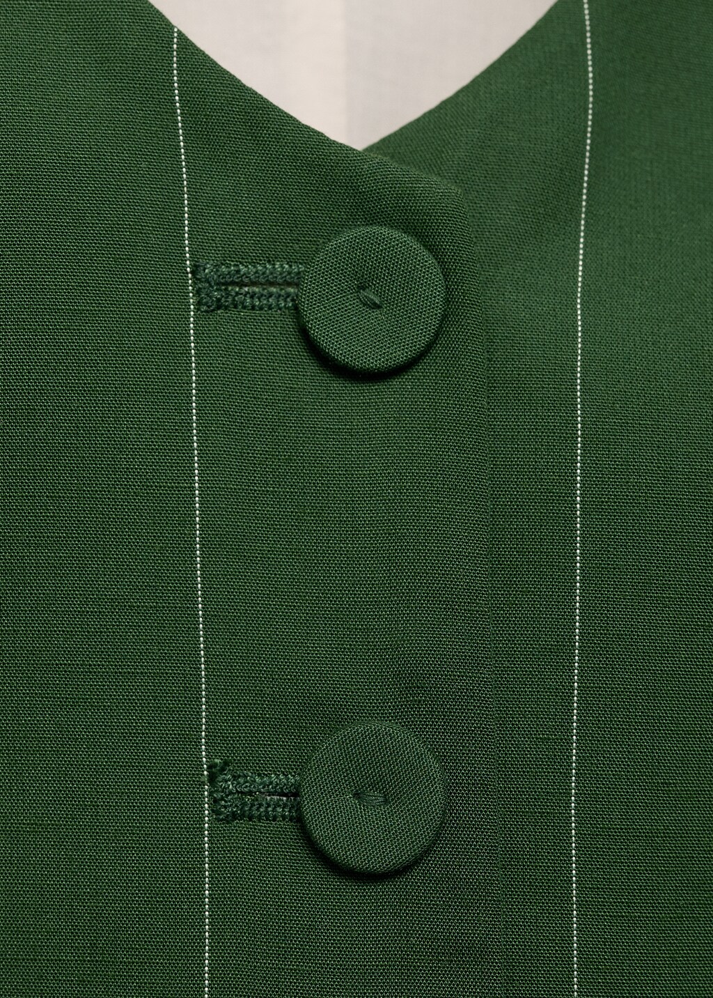 Pinstriped suit waistcoat 7 Pinstriped suit waistcoat