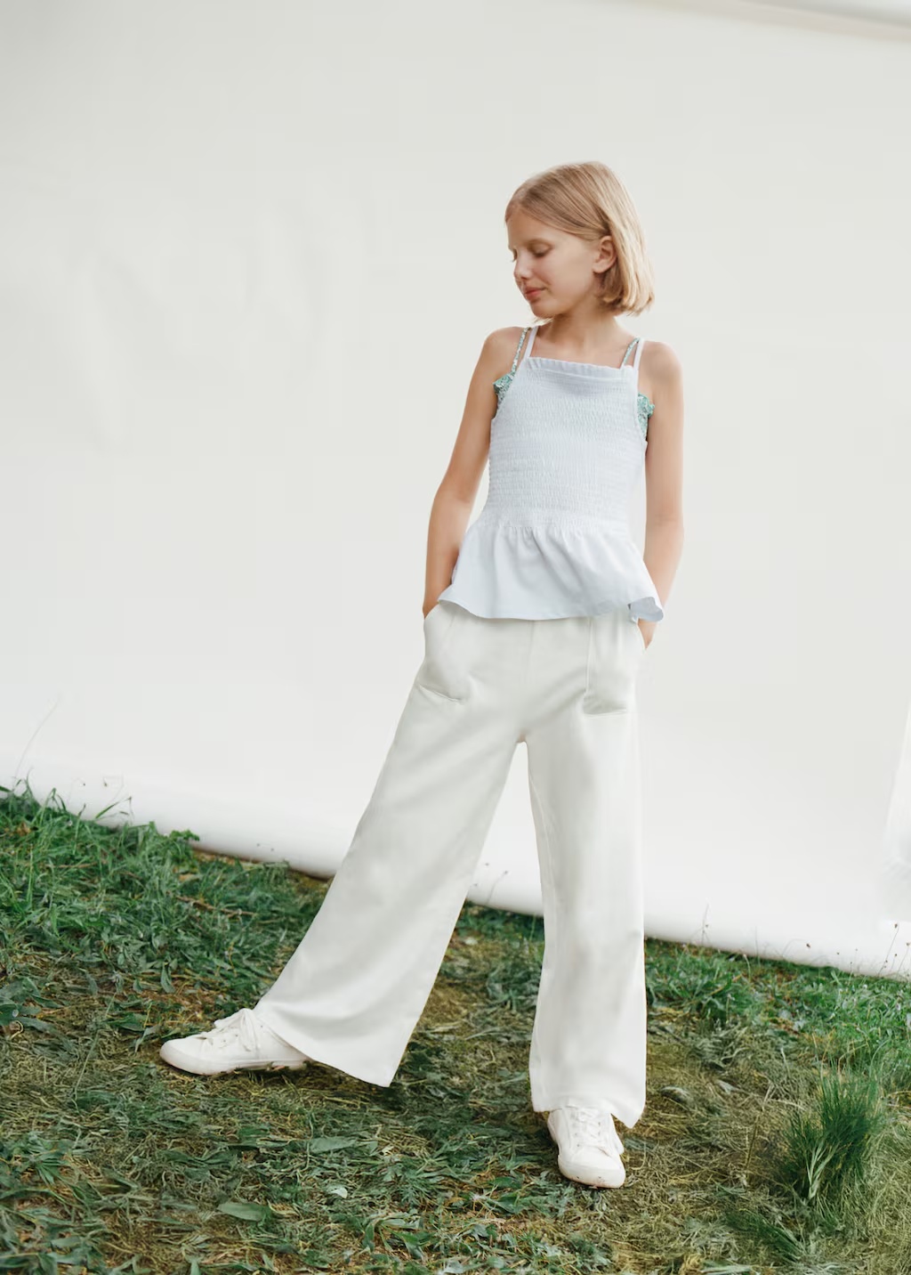 Elastic waist pants