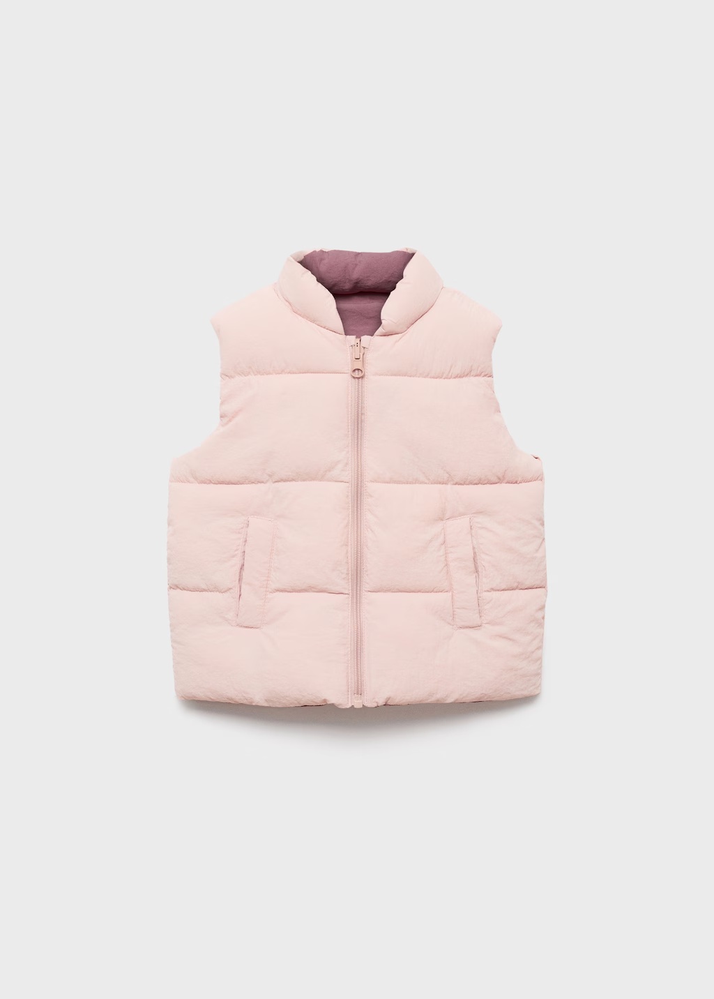 Reversible quilted gilet
