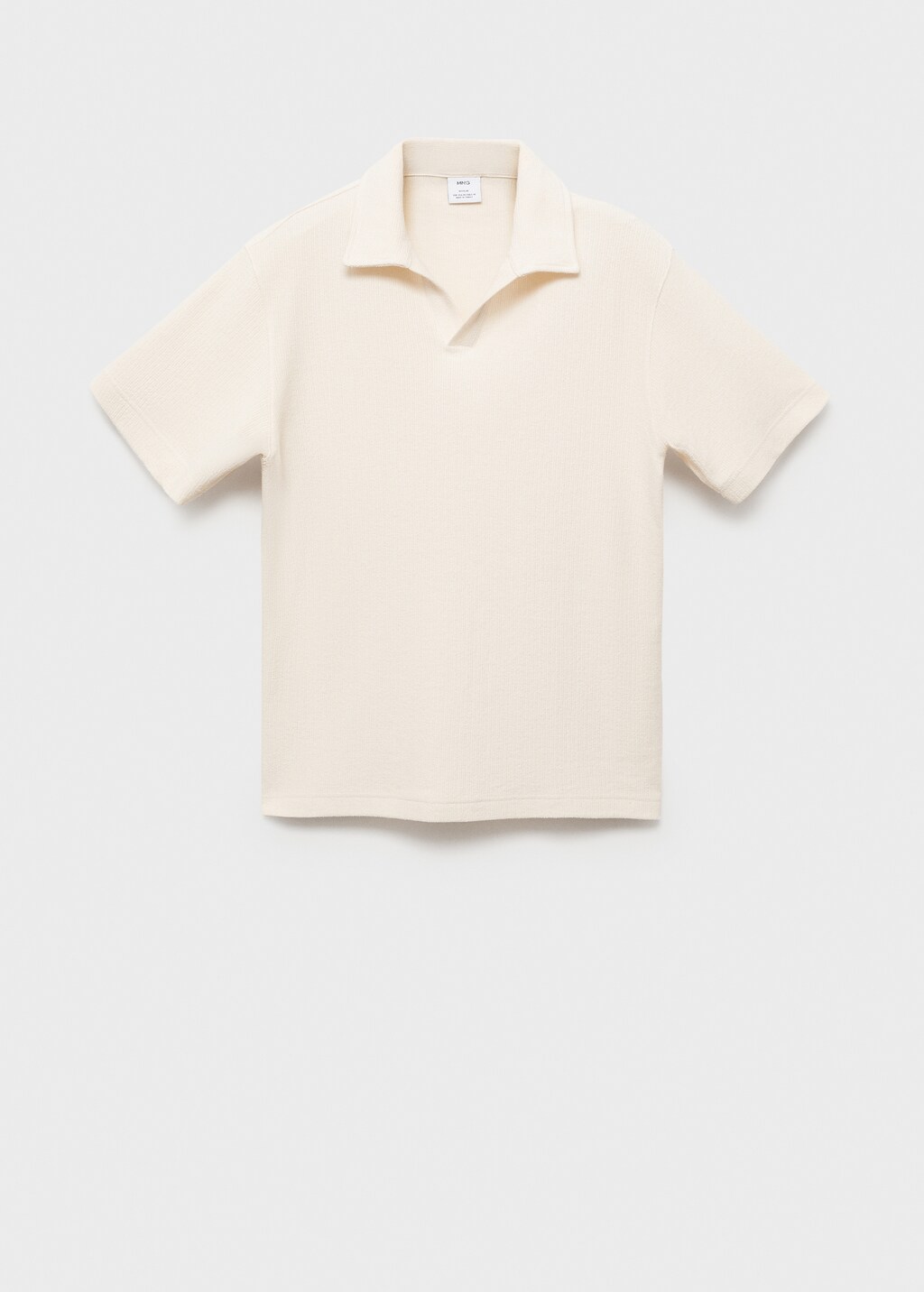 Regular-fit textured polo shirt 8 Regular-fit textured polo shirt