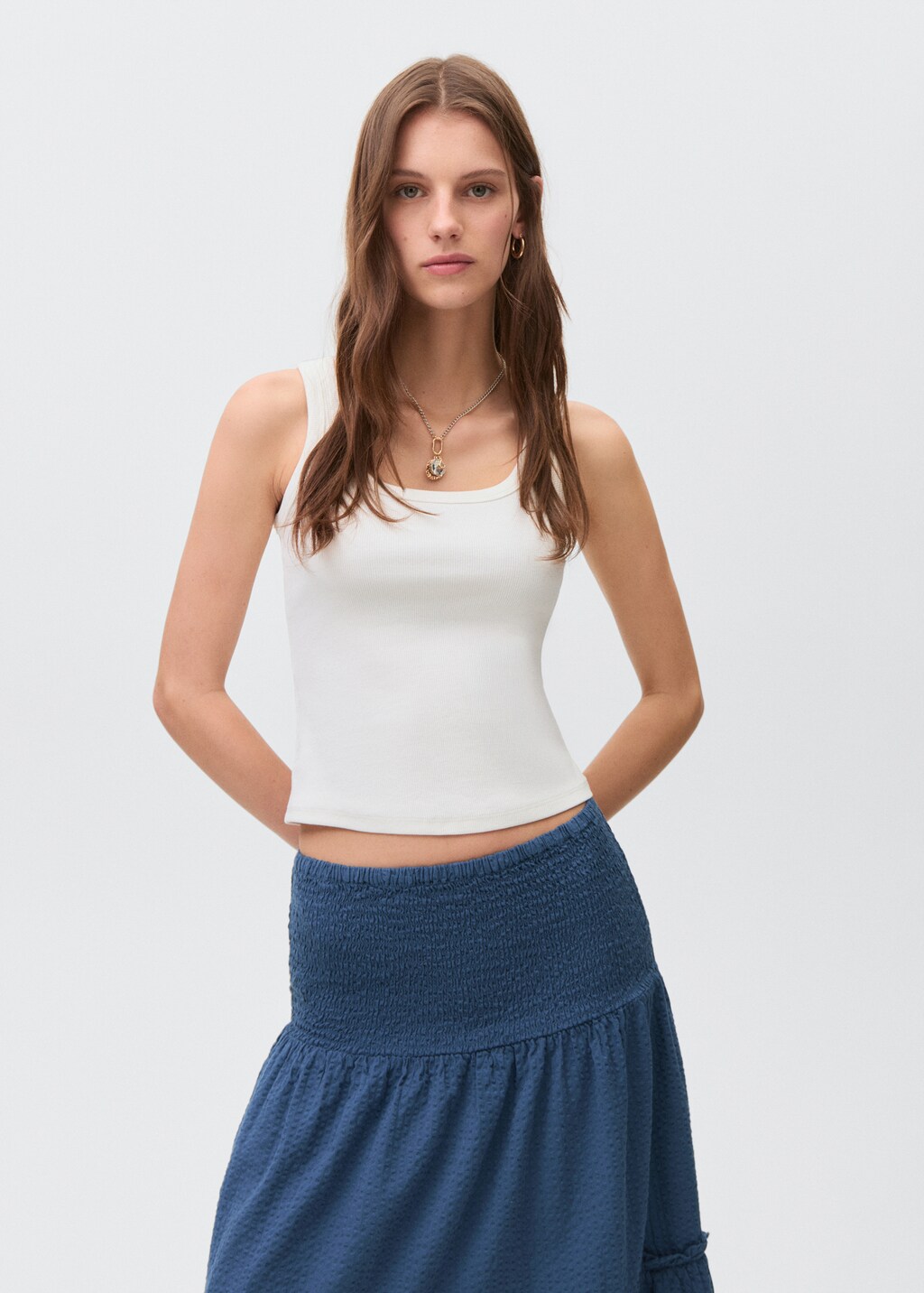 Ruffled long skirt 5 Ruffled long skirt