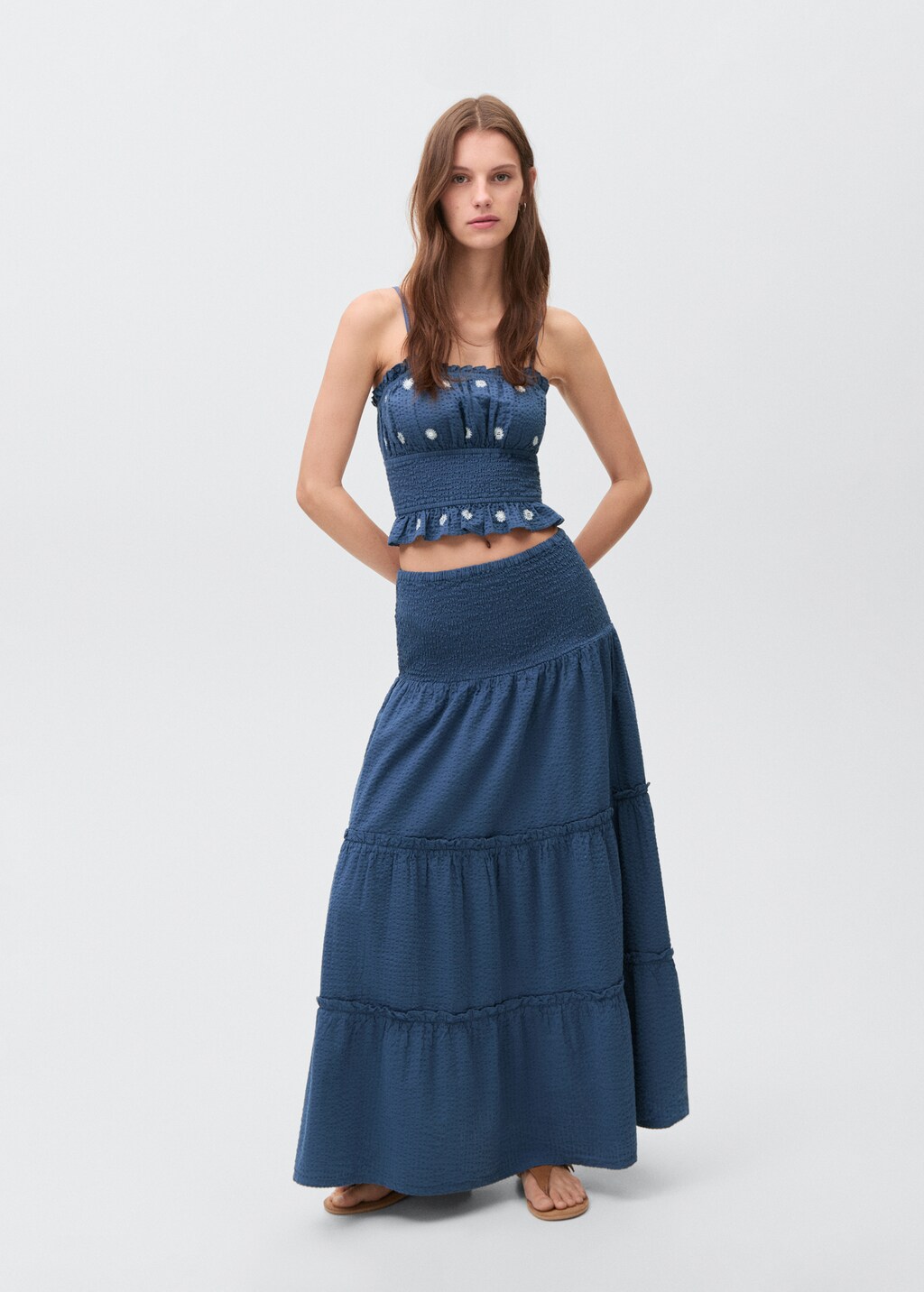 Ruffled long skirt 6 Ruffled long skirt