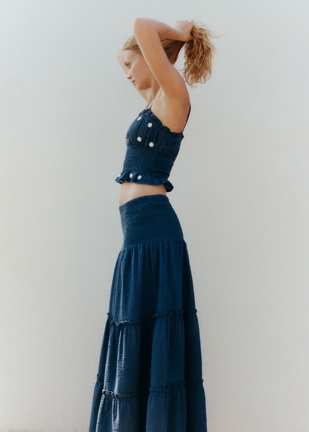 Ruffled long skirt 7 Ruffled long skirt