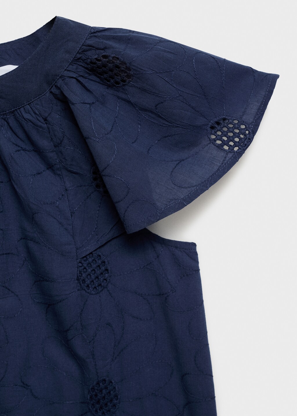Embroidered short dress 6 Embroidered short dress