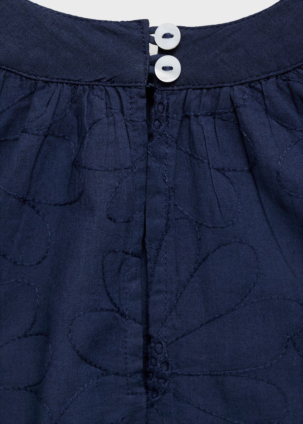 Embroidered short dress 8 Embroidered short dress