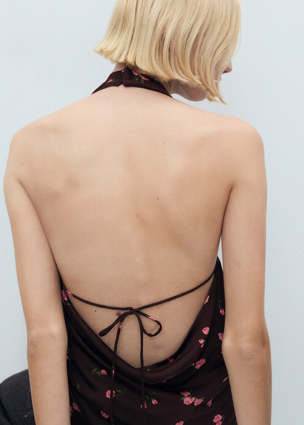 Draped floral top 7 Draped floral top