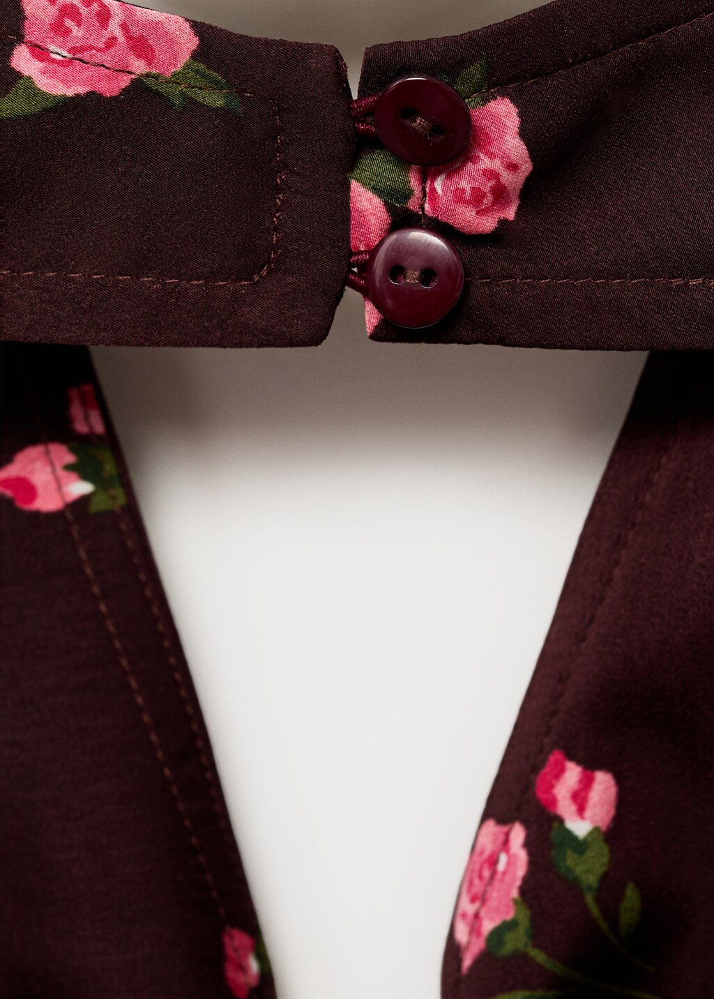 Draped floral top 8 Draped floral top
