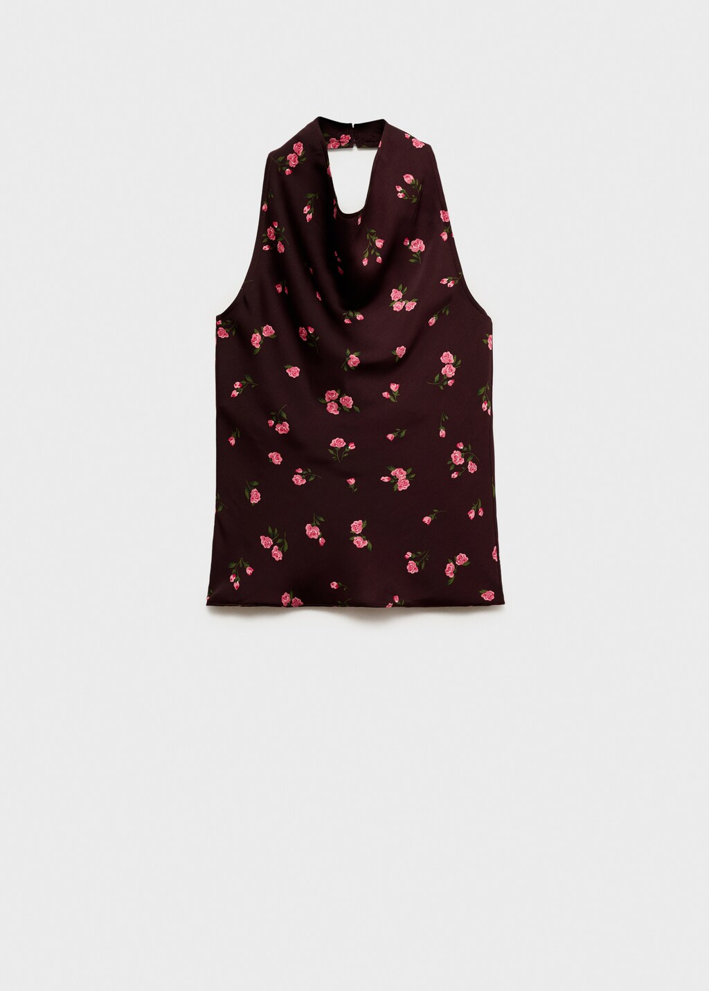 Draped floral top 9 Draped floral top