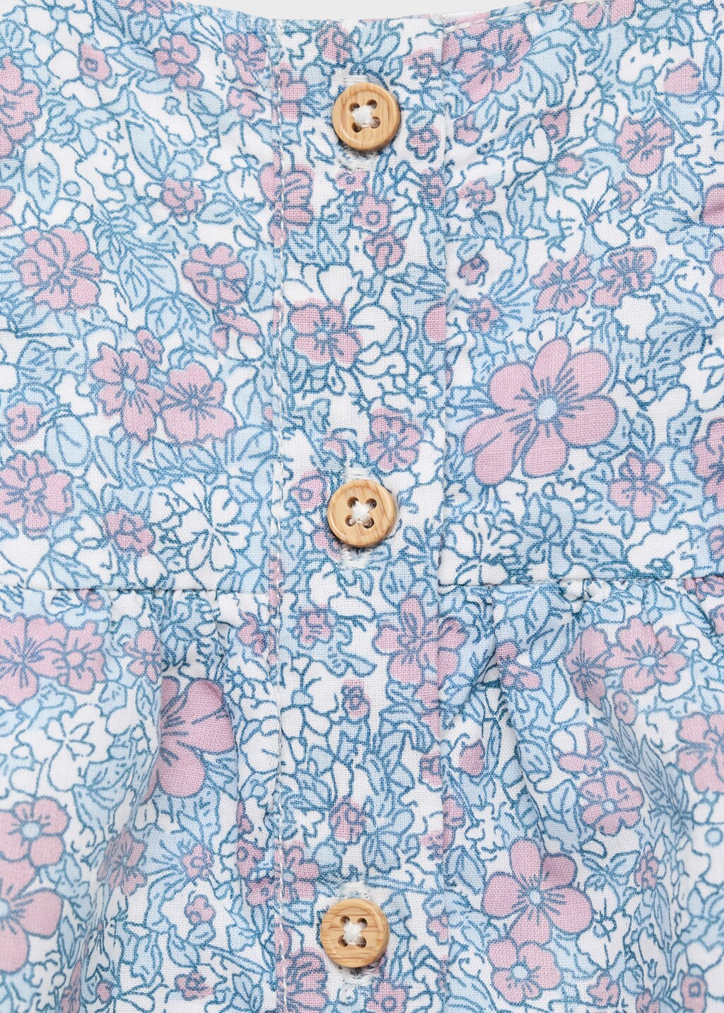 Floral print dungarees 7 Floral print dungarees