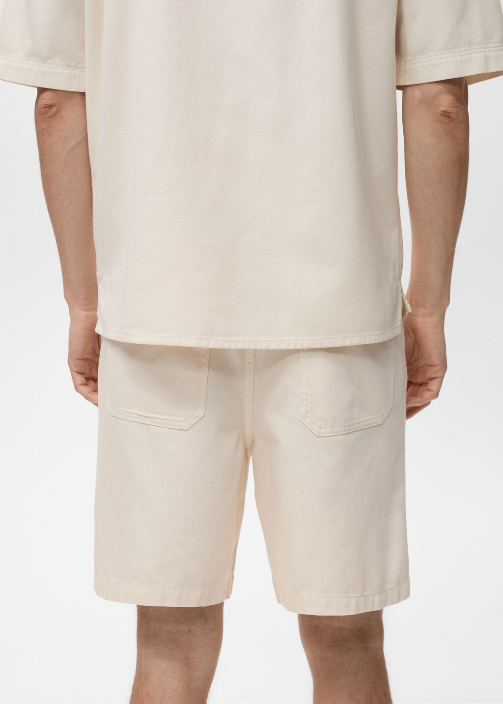 Cotton lyocell bermuda shorts 8 Cotton lyocell bermuda shorts