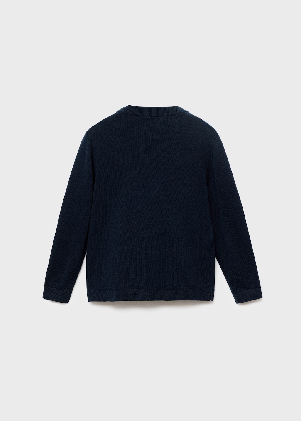 Knitted sweater with ribbed details 4 Knitted sweater with ribbed details