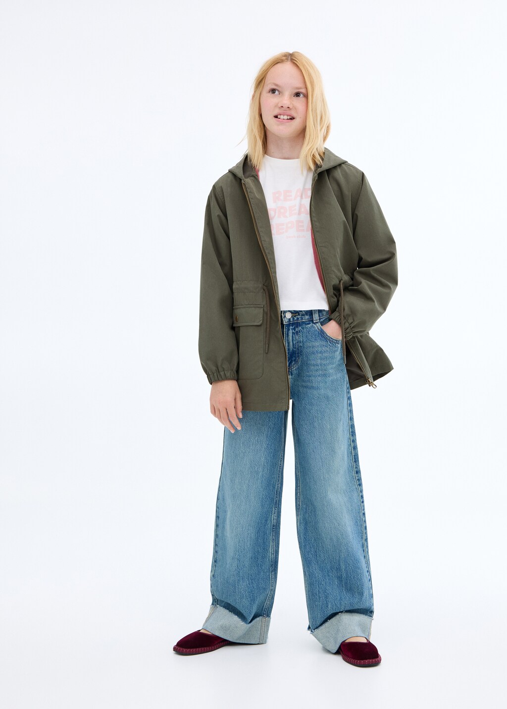 Pocket safari-style trench 3 Pocket safari-style trench