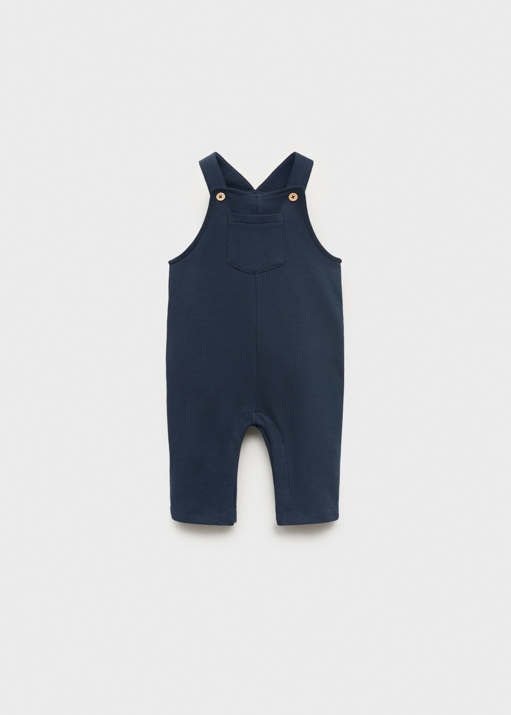 Long cotton dungarees