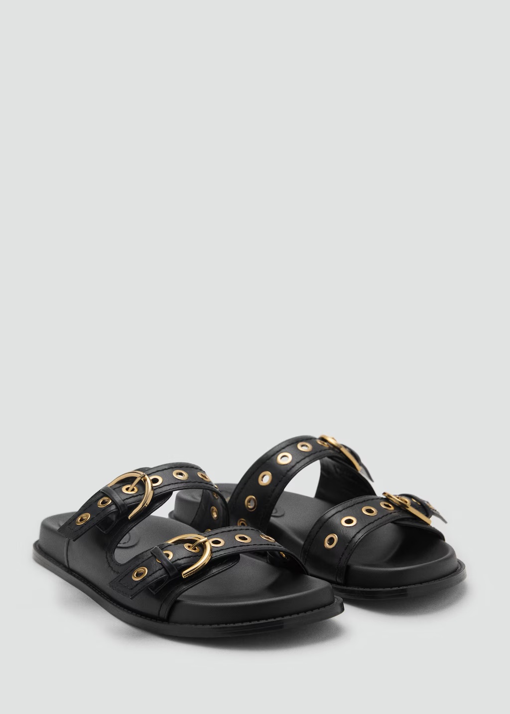 Strap sandals with buckle 4 Strap sandals with buckle