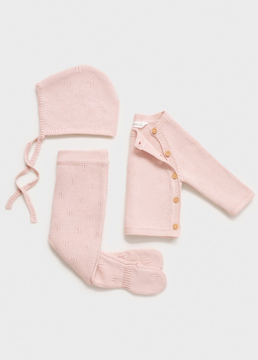 Buttons detail knit sweater
