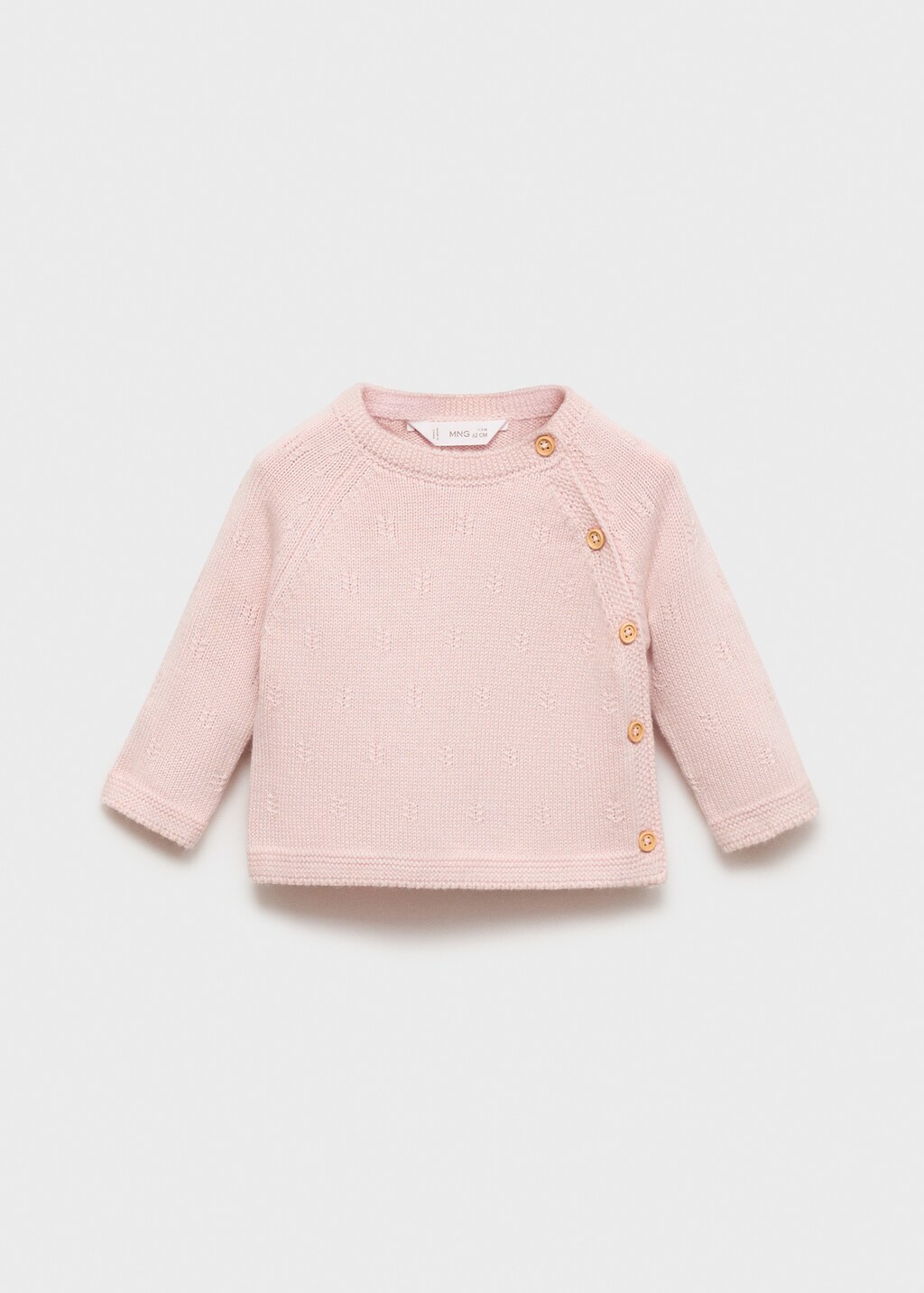 Buttons detail knit sweater 3 Buttons detail knit sweater