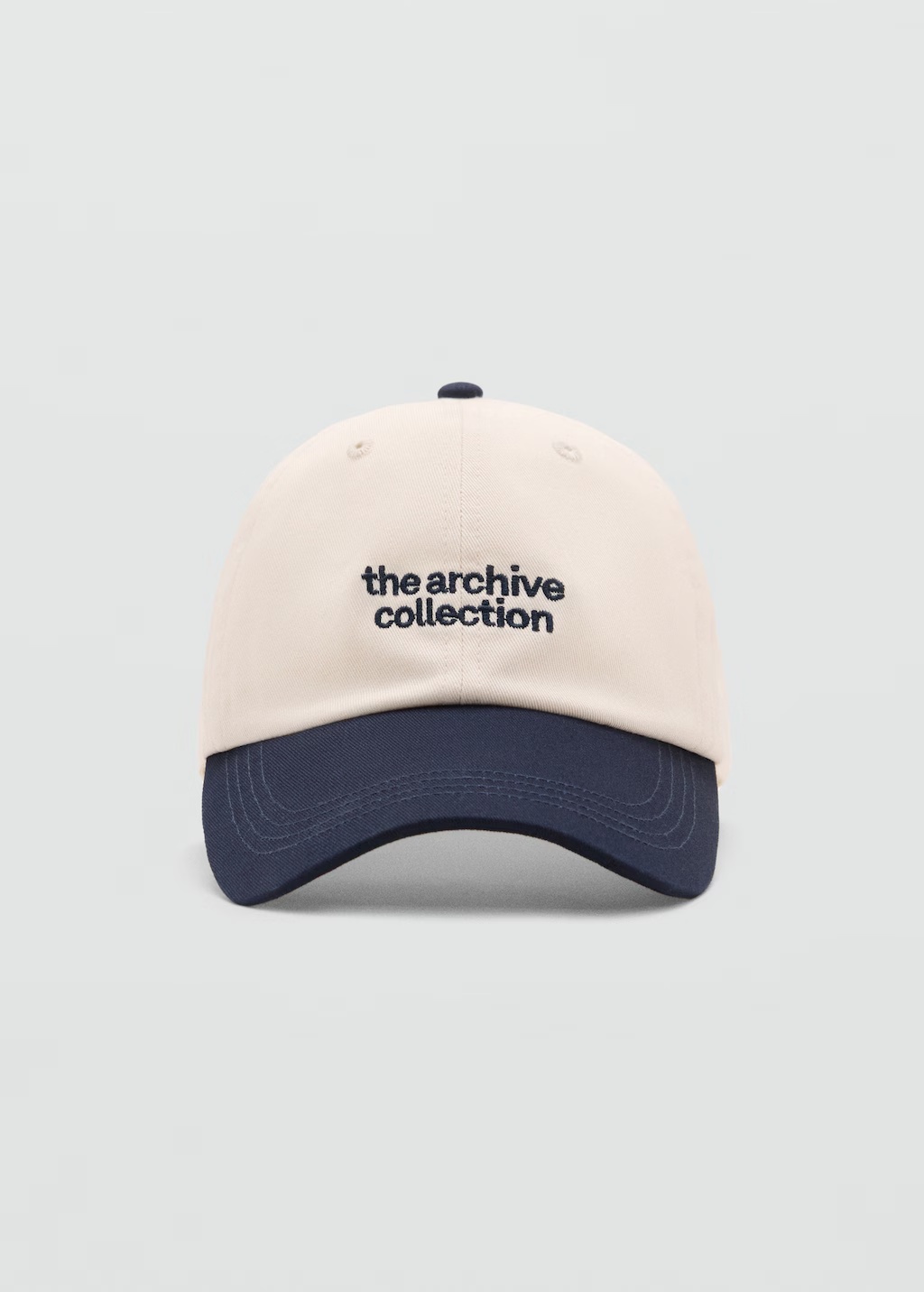 Embroidered message cap