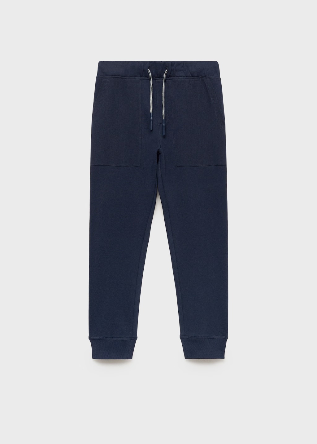 Cotton jogger-style trousers
